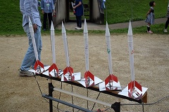 モデルロケットを作って打ち上げよう