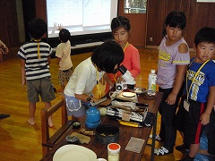 特別講座「火おこしの実験」