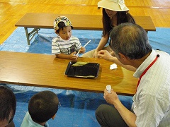 あめんぼうで遊ぼう