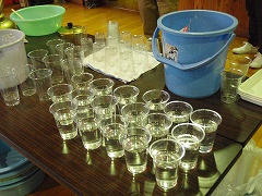 不思議な水中わなげをしよう