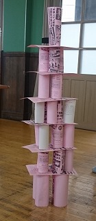 紙タワー