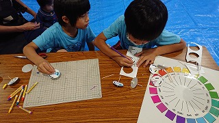 補色コマを作ろう