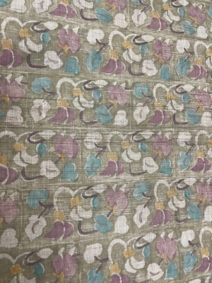 竹田十路 絵更紗  芋版文様集 芋版更紗 | 帯屋捨松の日々