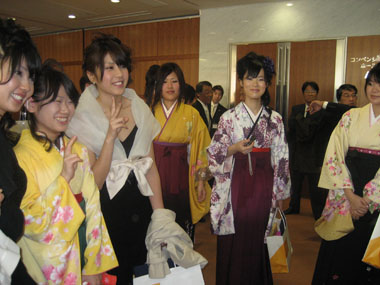卒業式会場の様子3