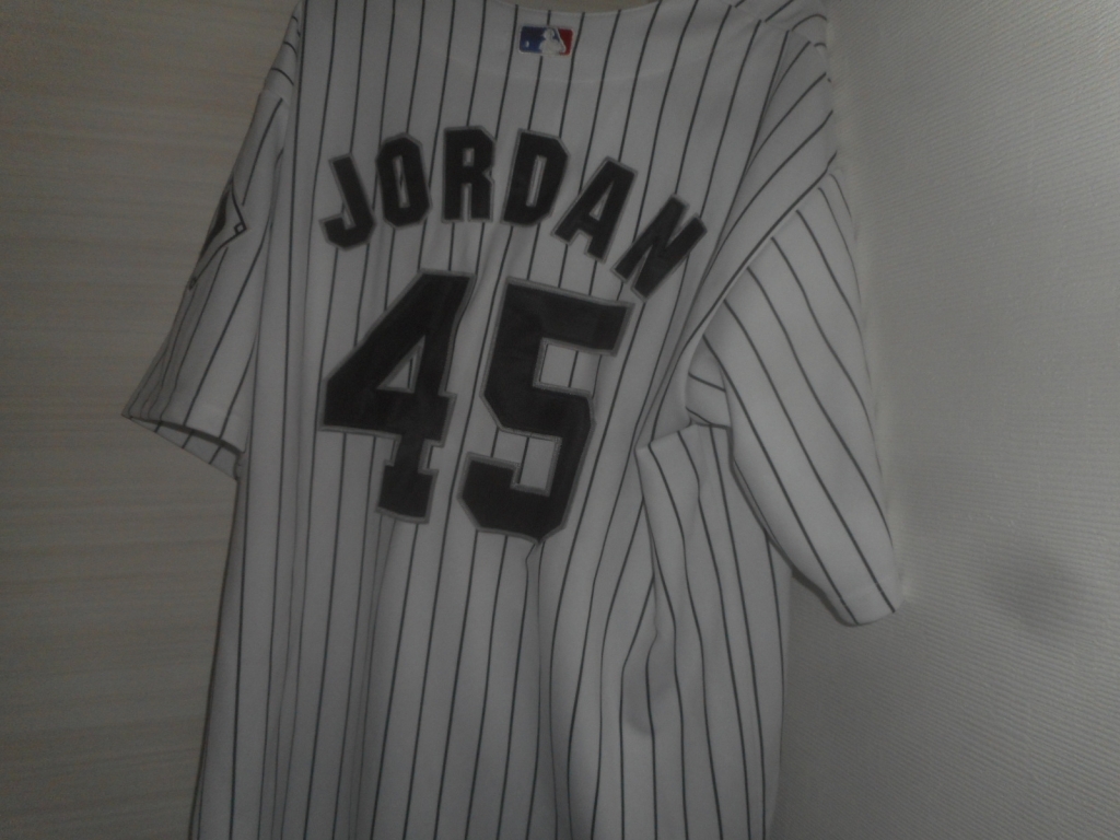 11 6オススメ Mitchell Ness Chicago Whitesox Michael Jordanマイケルジョーダンベースボールシャツ Steezy Used Clothing