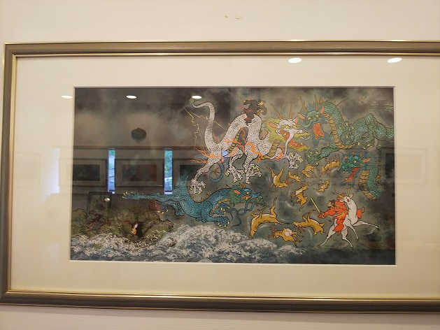 現代童画会、絵本作家　清水耕蔵作　油絵 絵本画家、故清水耕蔵さんの未公開原画など50点展示 福岡・宗像