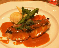 メインのお魚料理。