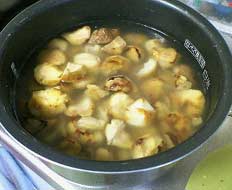 炊飯器へGO!