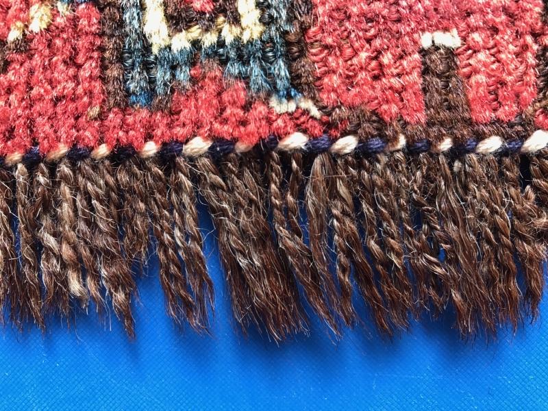 茶色の経糸1 羊毛＆ヤギ毛 | My Favorite Rugs and Kilims