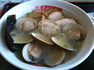 はまぐりラーメン