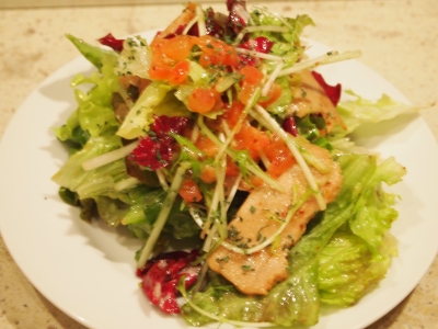 大豆ハムサラダ