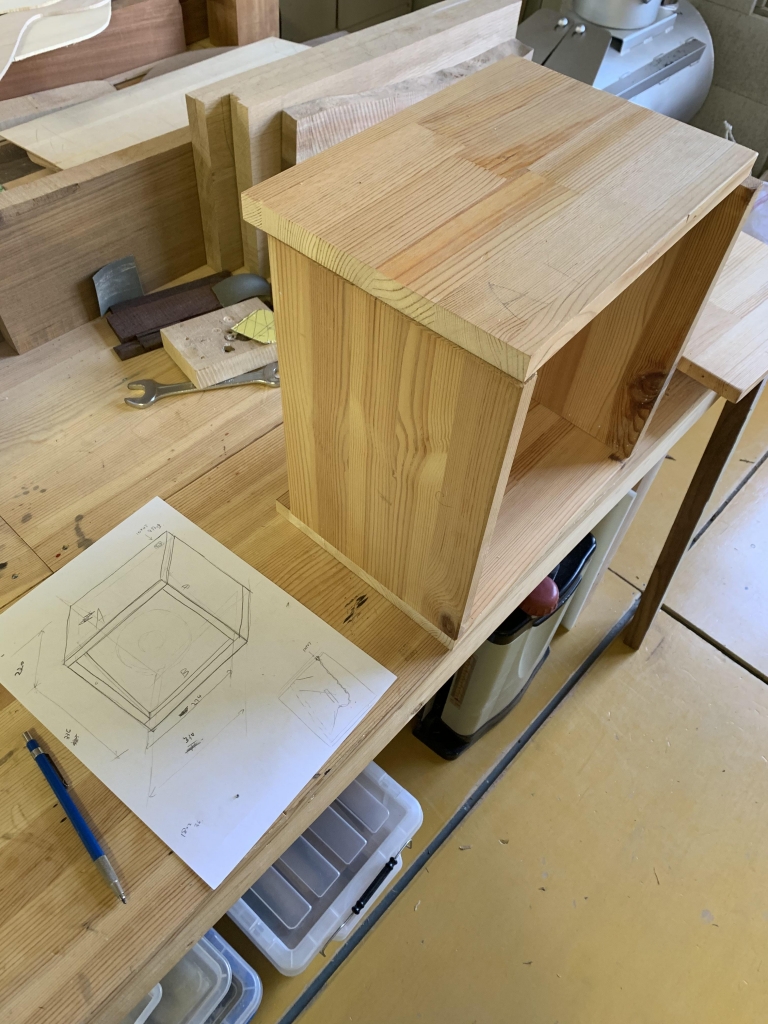 ギターアンプ自作の6歩目(キャビネット製作編) | ギターの音が聴こえ