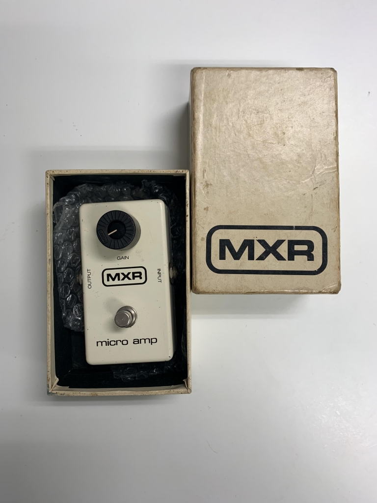 MXR micro amp '79 | ギターの音が聴こえたら。