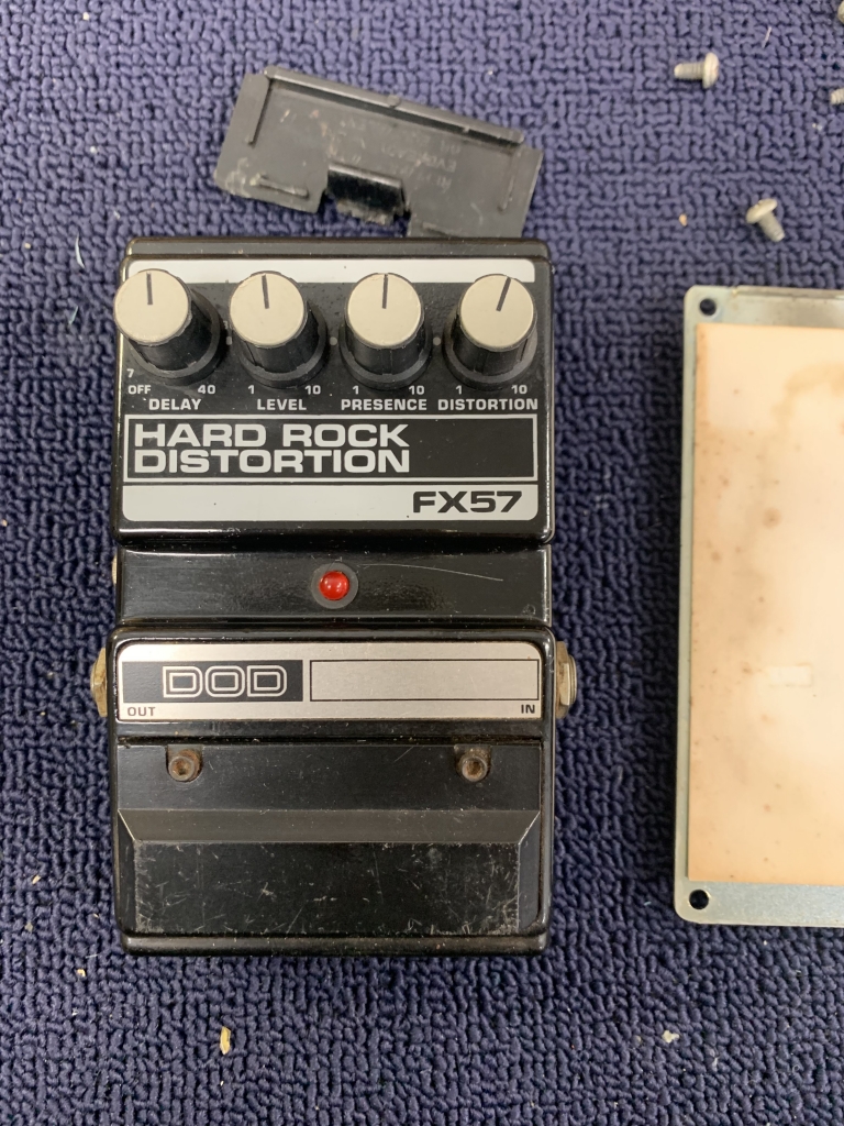 DOD FX57 Hard Rock Distortion - YouTube