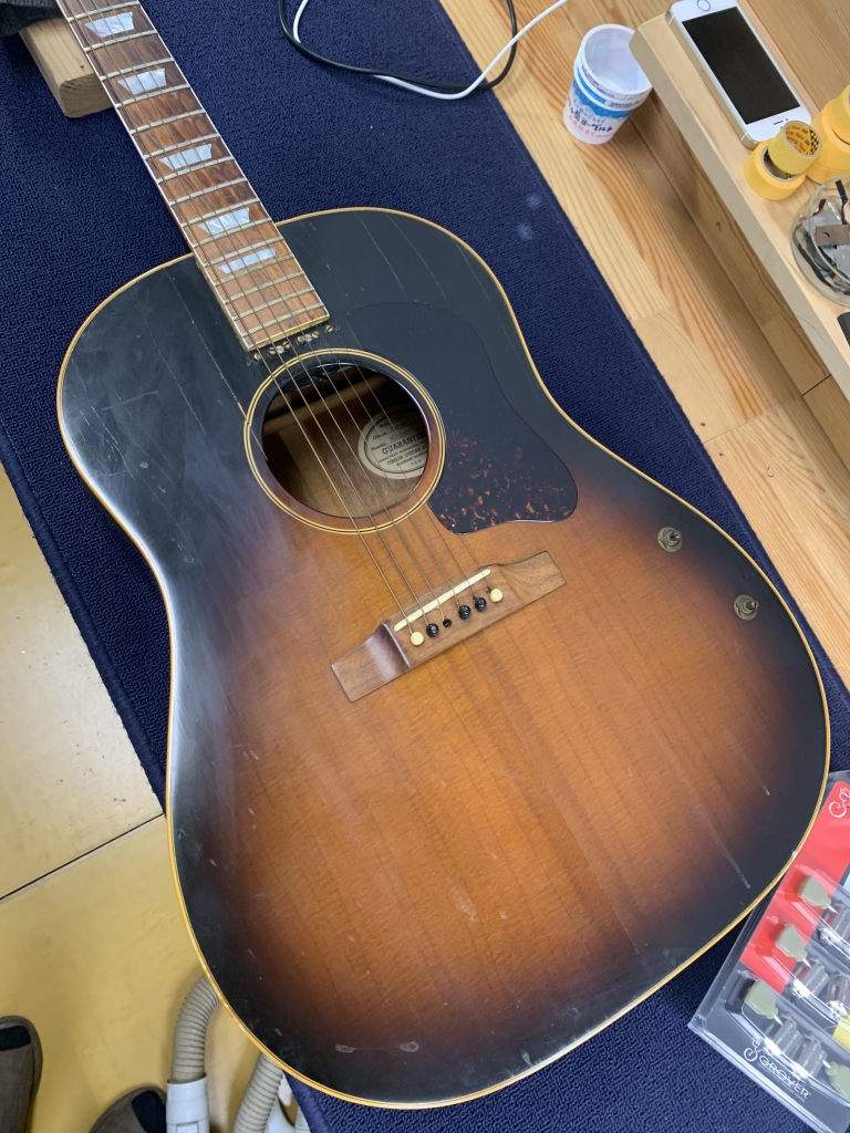 ジャンク品 Gibson USA J-160 E 保証無し ブリッジ浮き有 【公式通販】