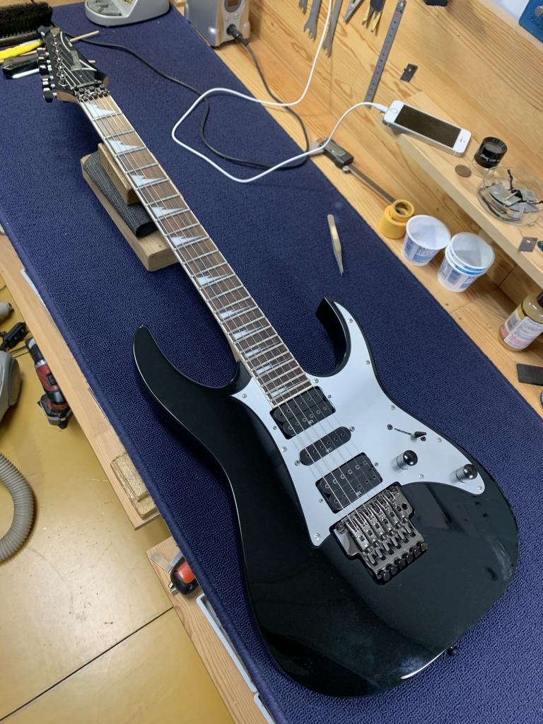 Ibanez RG350EX PU交換1ハム化 ミラーPG作成 | ギターの音が