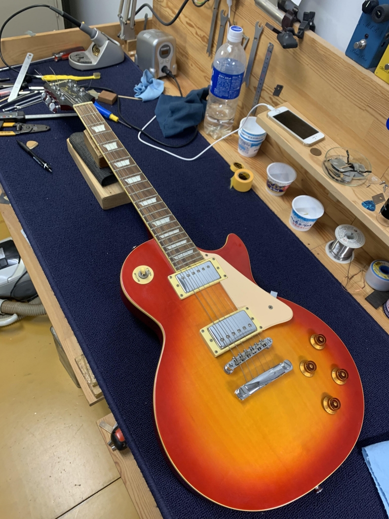 磨き上げ! エピフォンレス ポール 磨き上げ! エピフォンレス ポール