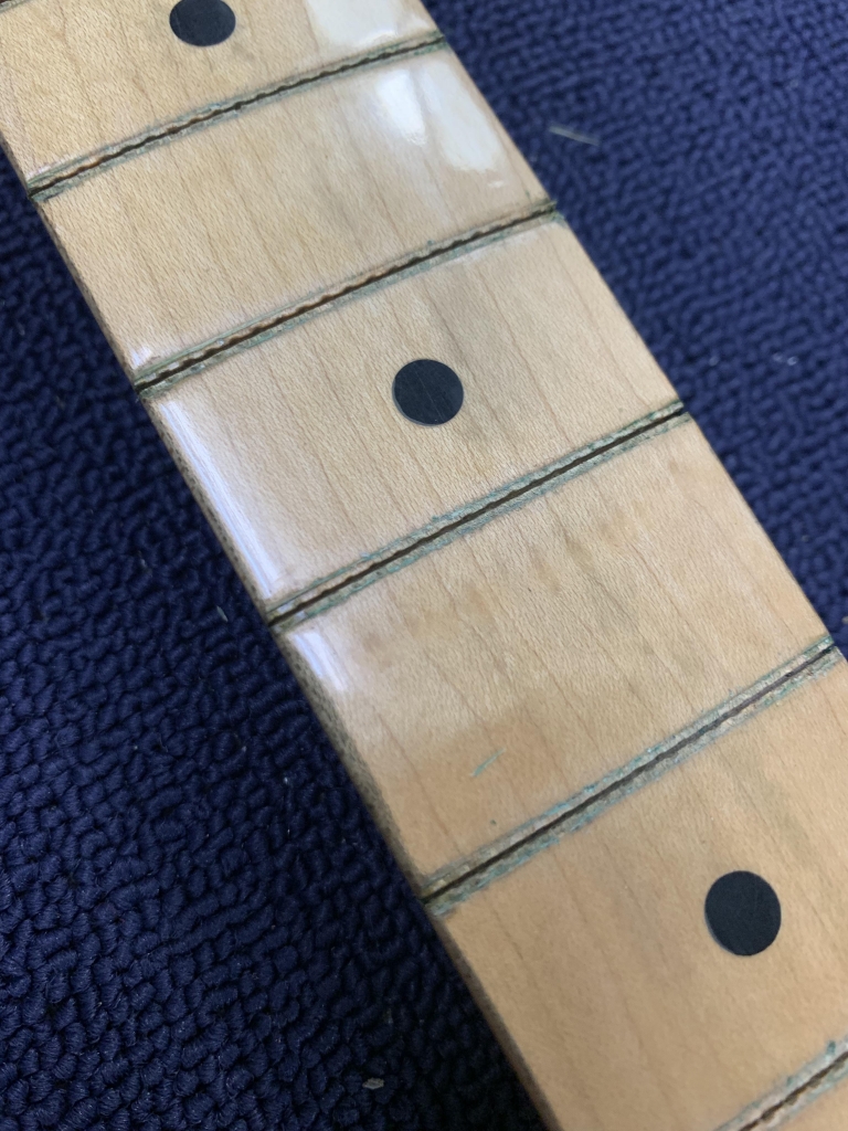77年製 Fender Telecaster Custom フレット交換 Jescar #43080 77年製 Fender Telecaster Custom フレット交換 Jescar #43080