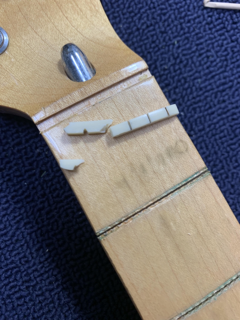 77年製 Fender Telecaster Custom フレット交換 Jescar #43080