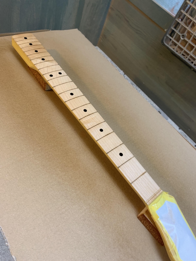77年製 Fender Telecaster Custom フレット交換 Jescar #43080