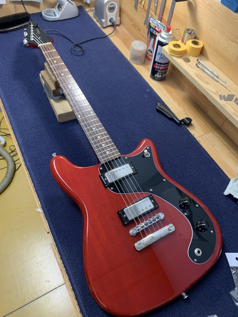 エピフォン ウィルシャー フレット・ペグ交換 | ギターの音が聴こえたら。