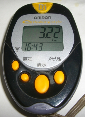歩行距離:3.22km