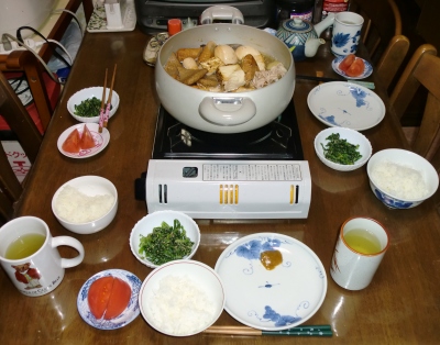 4月 7日(木):晩ご飯〜622キロカロリー