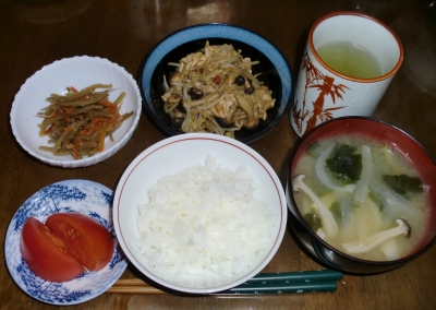 4月19日(火):晩ご飯〜436キロカロリー