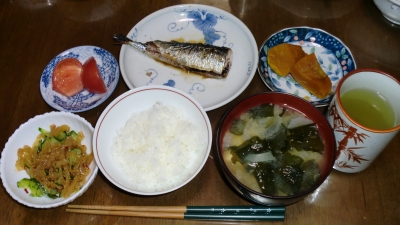 4月27日(水):晩ご飯〜518キロカロリー