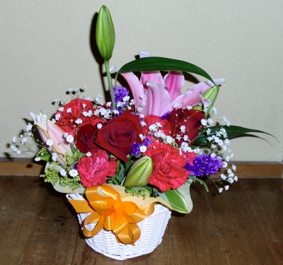 2011年の母の日の生花アレンジメント(2)