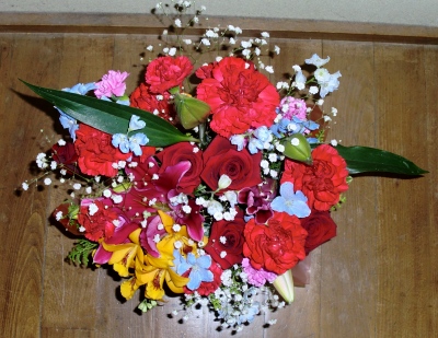2011年の母の日の生花アレンジメント(3)