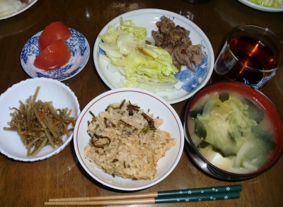 毎日、低カロリーな晩ご飯を!(5.14〜5.20)