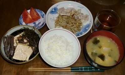 毎日、低カロリーな晩ご飯を!(5.28〜6.3)