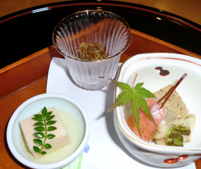 ホテル北野プラザ六甲荘の晩御飯