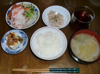 毎日、低カロリーな晩ご飯を!(6.11〜6.17)