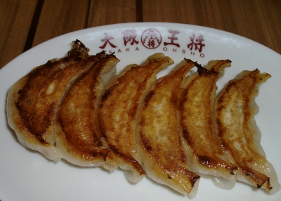 初めて大阪王将に行きました!