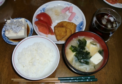 毎日、低カロリーな晩ご飯を!(7.9〜7.15)