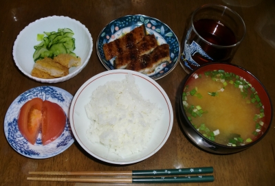 毎日、低カロリーな晩ご飯を!(7.30〜8.5)
