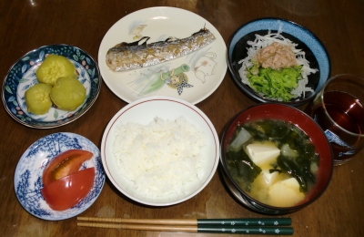 毎日、低カロリーな晩ご飯を!(8.6〜8.12)