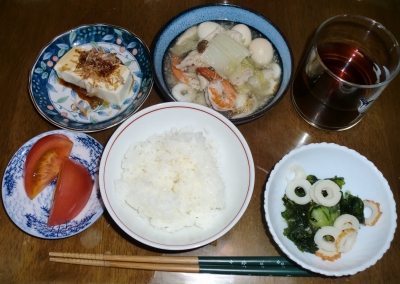毎日、低カロリーな晩ご飯を!(8.6〜8.12)