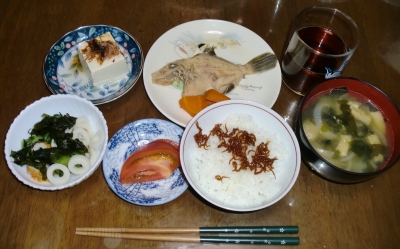 毎日、低カロリーな晩ご飯を!(8.13〜8.19)
