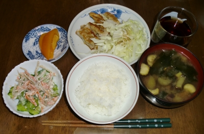 毎日、低カロリーな晩ご飯を!(8.20〜8.26)