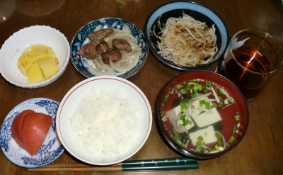 毎日、低カロリーな晩ご飯を!(8.27〜9.2)