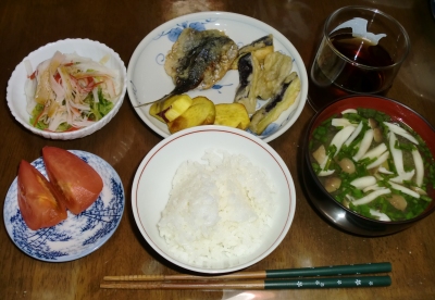 毎日、低カロリーな晩ご飯を!(9.3〜9.9)