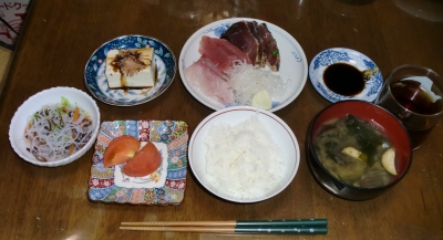 毎日、低カロリーな晩ご飯を!(9.3〜9.9)