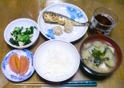毎日、低カロリーな晩ご飯を!(9.17〜9.23)