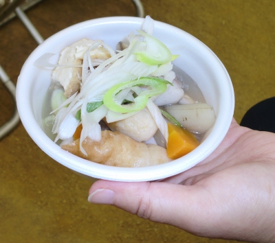 自然の緑や山々の空気は美味しかった!
