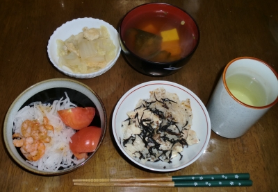 毎日、低カロリーな晩ご飯を!(12.10〜12.16)