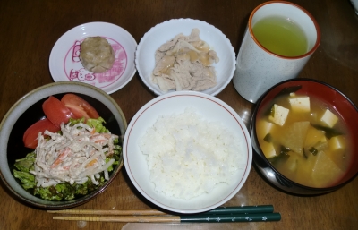 毎日、低カロリーな晩ご飯を!(12.10〜12.16)