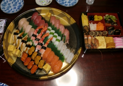 今年も楽しく笑い家族で飲み食べました